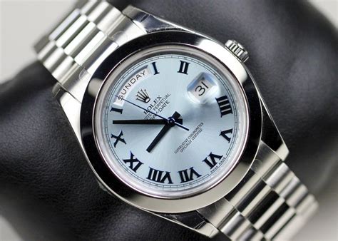 Rolex platinum day date reference ii